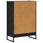 Casa si Gradina - Mobilier - Biblioteci si rafturi - Biblioteci - Dulap pentru carti Stejar Negru 80 x 30 x 155 cm Lemn compozit - Infinity.ro