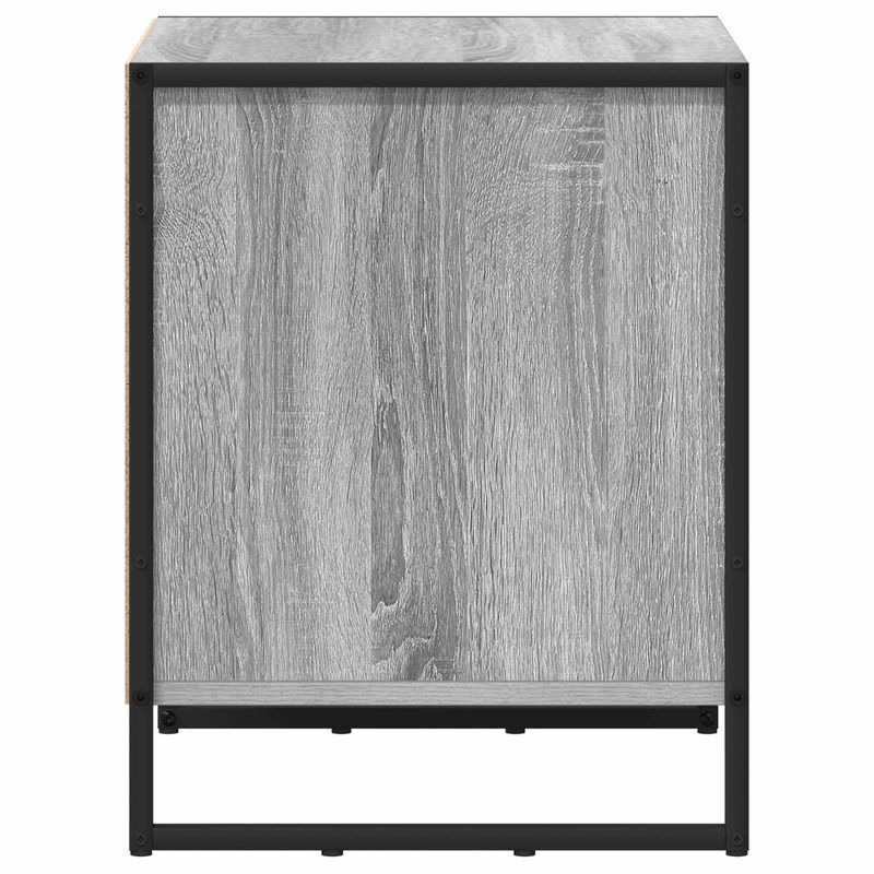 Casa si Gradina - Mobilier - Comode si corpuri - Noptiere - Noptiera 2 pcs Gri Sonoma 50 x 39.5 x 50 cm Lemn compozit - Infinity.ro