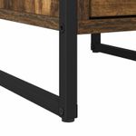 Casa si Gradina - Mobilier - Comode si corpuri - Noptiere - Noptiera 2 pcs Stejar fumuriu 39,5 x 30 x 50 cm Lemn compozit - Infinity.ro