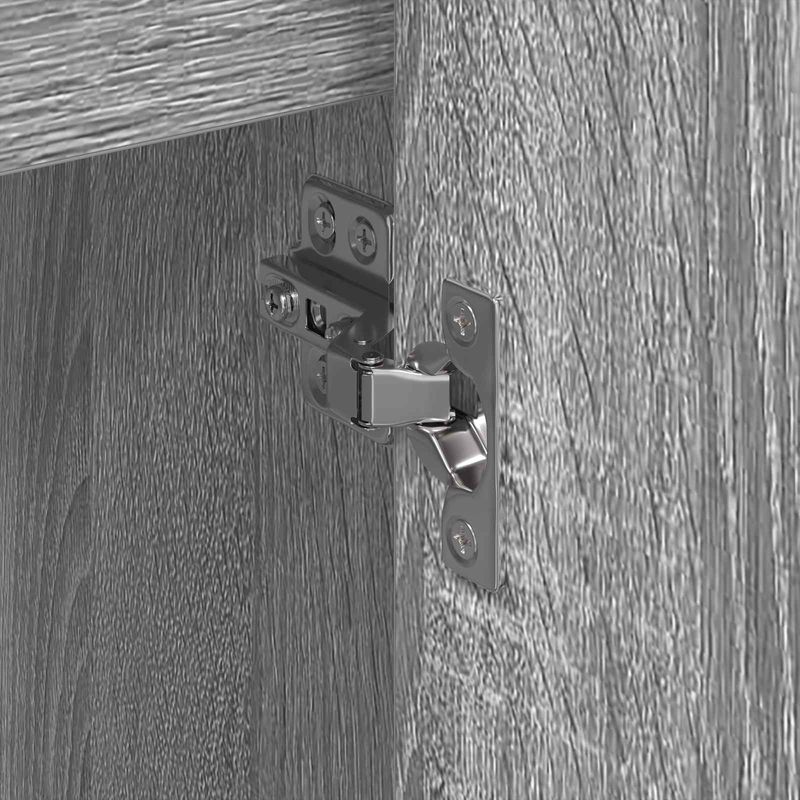 Casa si Gradina - Mobilier - Comode si corpuri - Comode - Dulap lateral Gri Sonoma 96,5 x 30 x 75 cm Lemn compozit - Infinity.ro