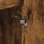 Casa si Gradina - Mobilier - Comode si corpuri - Comode - Dulap lateral Stejar fumuriu 79 x 36 x 75 cm Lemn compozit - Infinity.ro