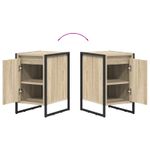 Casa si Gradina - Mobilier - Comode si corpuri - Noptiere - Noptiera Sonoma 39,5 x 30 x 50 cm Lemn compozit - Infinity.ro
