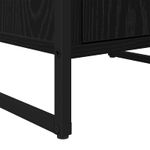 Casa si Gradina - Mobilier - Comode si corpuri - Comode - Bufet Stejar Negru 43 x 36 x 75,5 cm Lemn compozit - Infinity.ro