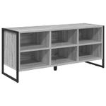 Casa si Gradina - Mobilier - Organizare si depozitare - Organizator incaltaminte - Dulap pentru pantofi Gri Sonoma 60 x 35 x 44 cm Lemn compozit - Infinity.ro