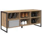 Casa si Gradina - Mobilier - Organizare si depozitare - Organizator incaltaminte - Dulap pentru pantofi Stejar artizanal 60 x 35 x 44 cm - Infinity.ro