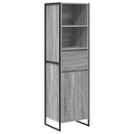 Casa si Gradina - Mobilier - Comode si corpuri - Comode - Dulap pentru carti Gri Sonoma 43 x 36 x 150.5 cm Lemn compozit - Infinity.ro