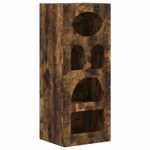 Casa si Gradina - Mobilier - Comode si corpuri - Comode - Bufet Stejar fumuriu 40 x 35 x 100,5 cm Lemn compozit - Infinity.ro