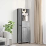 Casa si Gradina - Mobilier - Comode si corpuri - Comode - Dulap pentru carti Gri Sonoma 43 x 36 x 150.5 cm Lemn compozit - Infinity.ro