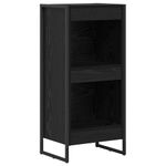 Casa si Gradina - Mobilier - Biblioteci si rafturi - Biblioteci - Dulap pentru carti Stejar Negru 80 x 30 x 155 cm Lemn compozit - Infinity.ro