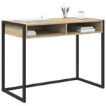 Casa si Gradina - Mobilier - Mese si birouri - Birouri - Birou cu depozitare Sonoma 100 x 50 x 75 cm Lemn compozit - Infinity.ro