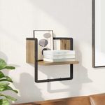Casa si Gradina - Mobilier - Biblioteci si rafturi - Rafturi - Raft de perete Stejar artizanal 30 x 25 x 30 cm Lemn compozit - Infinity.ro