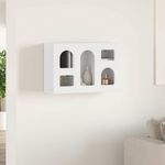 Casa si Gradina - Mobilier - Dulapuri si sifoniere - Dulapuri - Dulap suspendat cu raft Alb 60 x 20 x 40 cm Lemn compozit - Infinity.ro