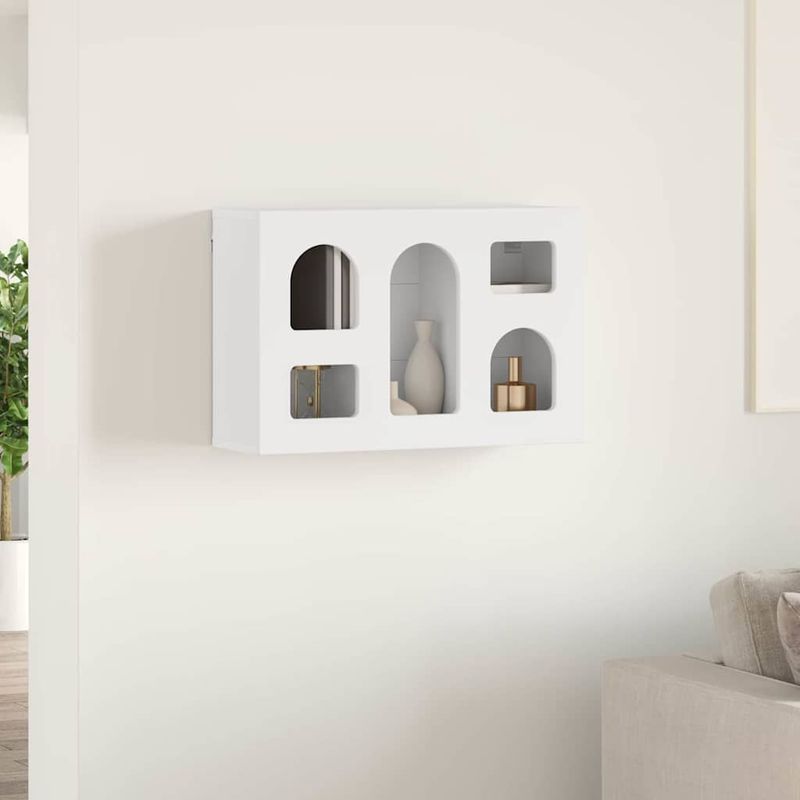 Casa si Gradina - Mobilier - Dulapuri si sifoniere - Dulapuri - Dulap suspendat cu raft Alb 60 x 20 x 40 cm Lemn compozit - Infinity.ro