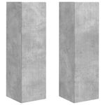 Casa si Gradina - Mobilier - Comode si corpuri - Comode - Dulap TV de perete 2 pcs Beton 30 x 31 x 100 cm Lemn compozit - Infinity.ro