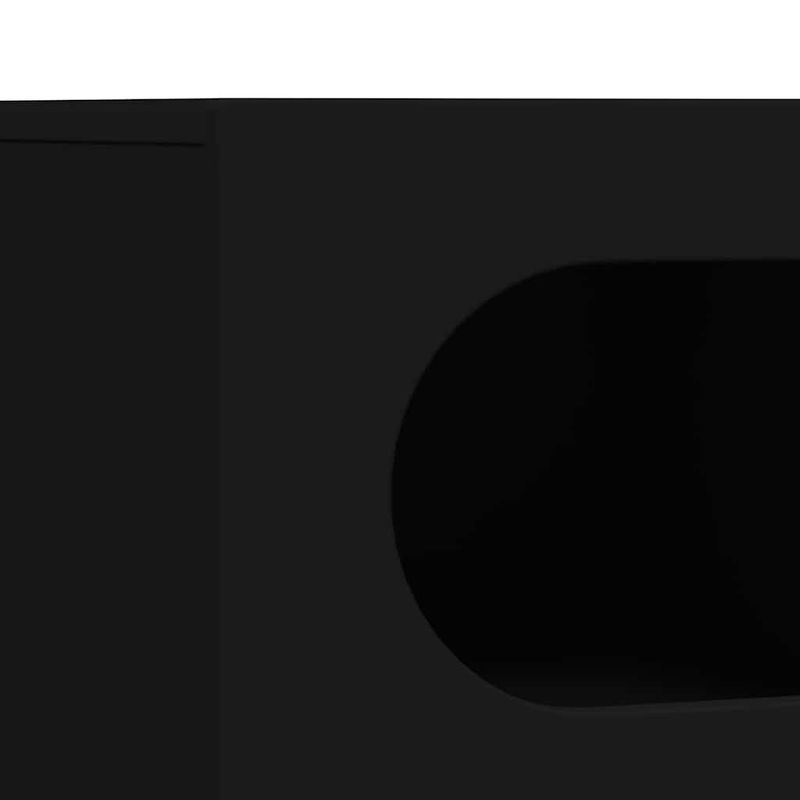 Casa si Gradina - Mobilier - Comode si corpuri - Comode - Cabinet TV Negru 60 x 35 x 40 cm Lemn compozit - Infinity.ro