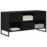 Casa si Gradina - Mobilier - Comode si corpuri - Comode - Cabinet TV Stejar Negru 100 x 36 x 49,5 cm Lemn compozit - Infinity.ro