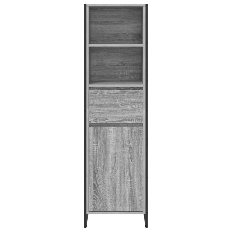 Casa si Gradina - Mobilier - Comode si corpuri - Comode - Dulap pentru carti Gri Sonoma 43 x 36 x 150.5 cm Lemn compozit - Infinity.ro