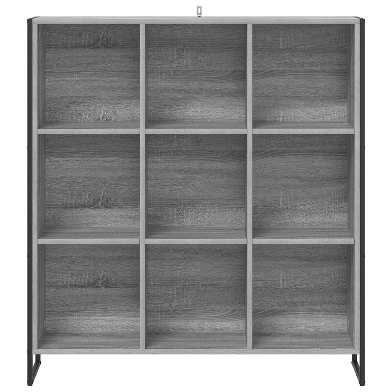 Casa si Gradina - Mobilier - Biblioteci si rafturi - Biblioteci - Dulap pentru carti Gri Sonoma 99.5 x 30 x 108.5 cm - Infinity.ro