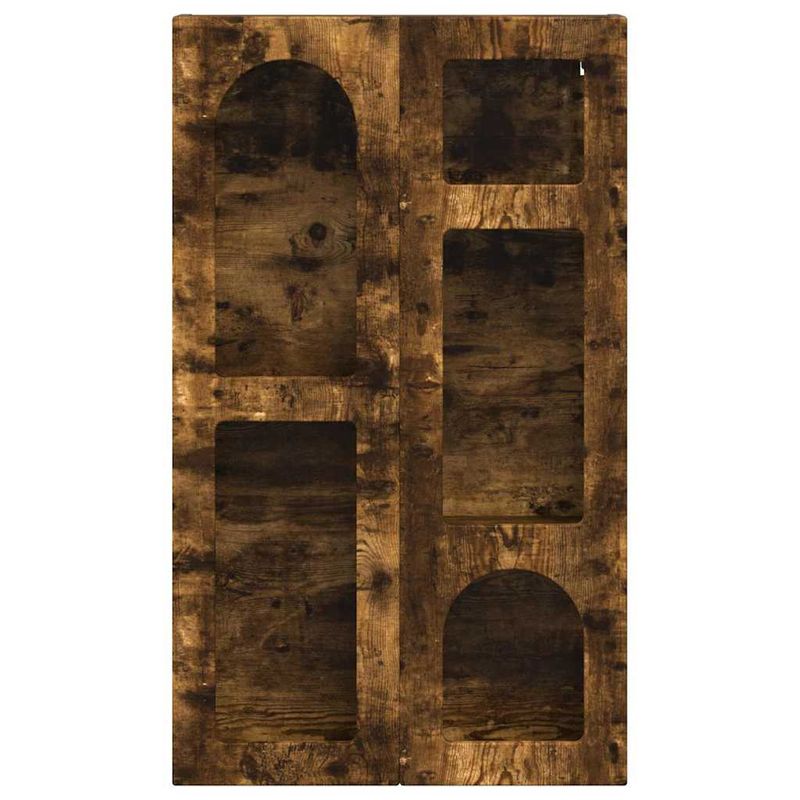 Casa si Gradina - Mobilier - Dulapuri si sifoniere - Dulapuri - Dulap suspendat Stejar fumuriu 59 x 20 x 100 cm Lemn compozit - Infinity.ro