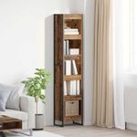 Casa si Gradina - Mobilier - Biblioteci si rafturi - Biblioteci - Dulap pentru carti Lemn Vechi 80 x 30 x 155 cm Lemn compozit - Infinity.ro