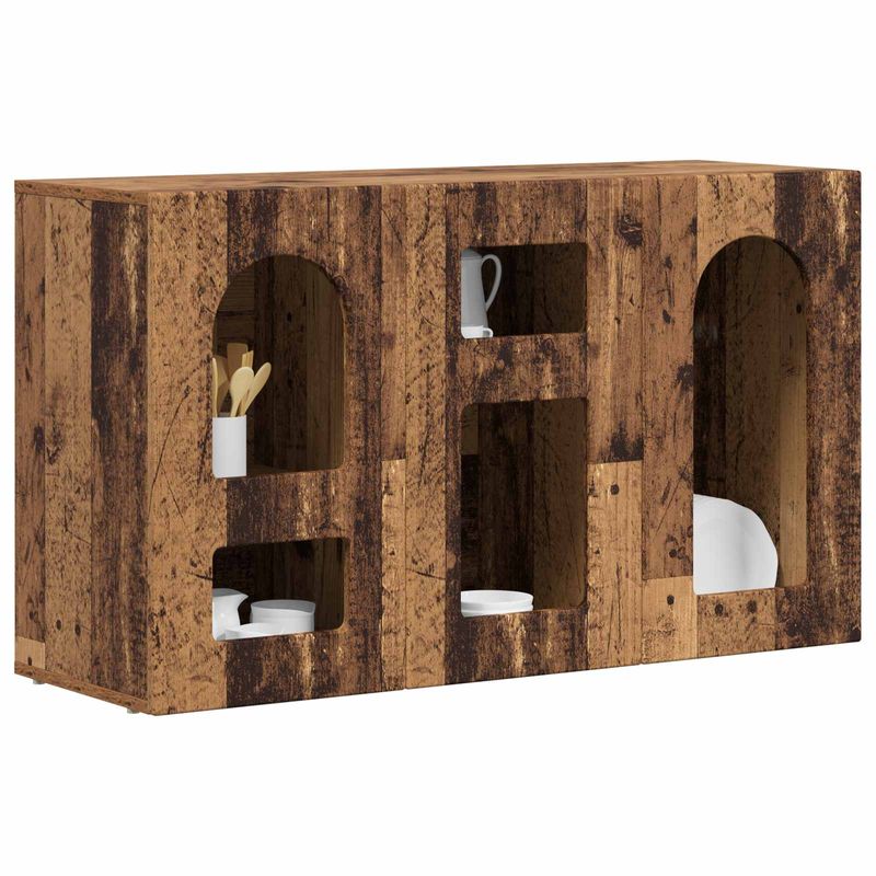Casa si Gradina - Mobilier - Comode si corpuri - Comode - Bufet Lemn vechi 100 x 35 x 59 cm Lemn compozit - Infinity.ro