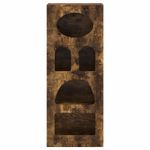 Casa si Gradina - Mobilier - Comode si corpuri - Comode - Bufet Stejar fumuriu 40 x 35 x 100,5 cm Lemn compozit - Infinity.ro