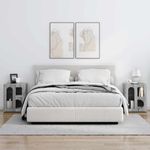 Casa si Gradina - Mobilier - Comode si corpuri - Noptiere - Noptiera 2 pcs Gri Sonoma 40 x 35 x 50 cm Lemn compozit - Infinity.ro