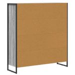 Casa si Gradina - Mobilier - Biblioteci si rafturi - Biblioteci - Dulap pentru carti Gri Sonoma 99.5 x 30 x 108.5 cm - Infinity.ro