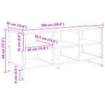 Casa si Gradina - Mobilier - Organizare si depozitare - Organizator incaltaminte - Dulap pentru pantofi Stejar artizanal 60 x 35 x 44 cm - Infinity.ro