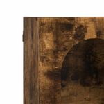 Casa si Gradina - Mobilier - Dulapuri si sifoniere - Dulapuri - Dulap suspendat Stejar fumuriu 59 x 20 x 100 cm Lemn compozit - Infinity.ro