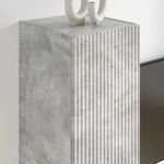 Casa si Gradina - Mobilier - Comode si corpuri - Comode - Dulap TV de perete 2 pcs Beton 30 x 31 x 100 cm Lemn compozit - Infinity.ro