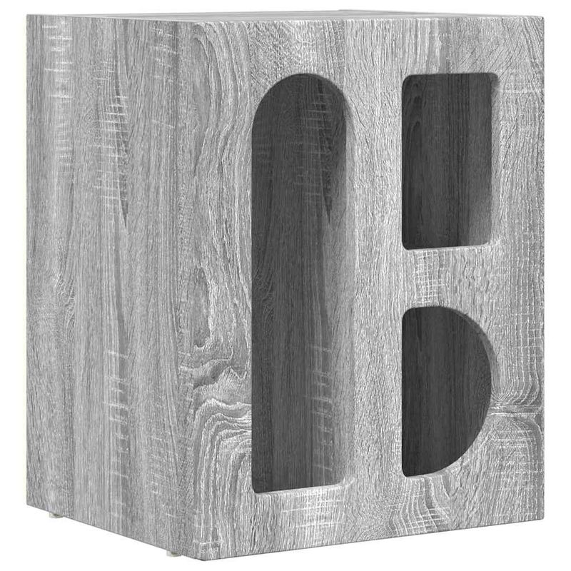 Casa si Gradina - Mobilier - Comode si corpuri - Noptiere - Noptiera 2 pcs Gri Sonoma 40 x 35 x 50 cm Lemn compozit - Infinity.ro