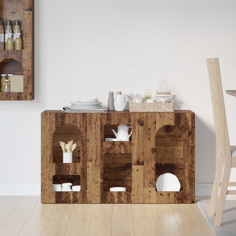 Casa si Gradina - Mobilier - Comode si corpuri - Comode - Bufet Lemn vechi 100 x 35 x 59 cm Lemn compozit - Infinity.ro