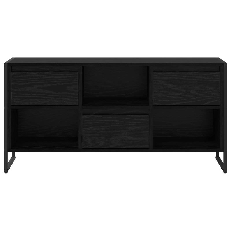 Casa si Gradina - Mobilier - Comode si corpuri - Comode - Cabinet TV Stejar Negru 100 x 36 x 49,5 cm Lemn compozit - Infinity.ro