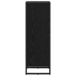 Casa si Gradina - Mobilier - Biblioteci si rafturi - Biblioteci - Dulap pentru carti Stejar Negru 80 x 30 x 155 cm Lemn compozit - Infinity.ro