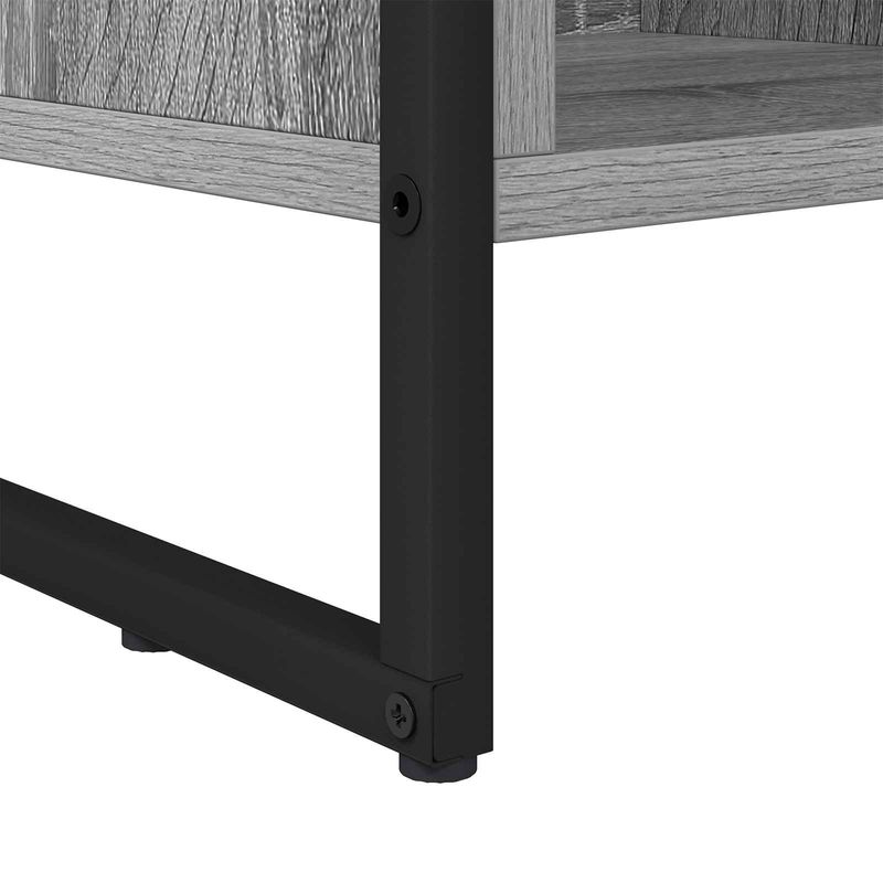 Casa si Gradina - Mobilier - Biblioteci si rafturi - Biblioteci - Dulap pentru carti Gri Sonoma 99.5 x 30 x 108.5 cm - Infinity.ro