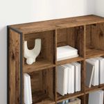Casa si Gradina - Mobilier - Biblioteci si rafturi - Biblioteci - Dulap pentru carti Lemn Vechi 99.5 x 30 x 108.5 cm - Infinity.ro