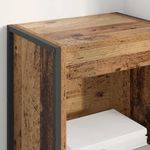 Casa si Gradina - Mobilier - Biblioteci si rafturi - Biblioteci - Dulap pentru carti Lemn Vechi 80 x 30 x 155 cm Lemn compozit - Infinity.ro