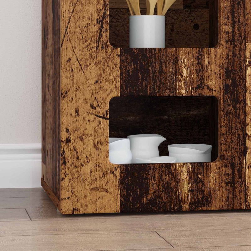 Casa si Gradina - Mobilier - Comode si corpuri - Comode - Bufet Lemn vechi 100 x 35 x 59 cm Lemn compozit - Infinity.ro