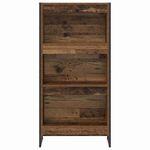 Casa si Gradina - Mobilier - Biblioteci si rafturi - Biblioteci - Dulap pentru carti Lemn Vechi 80 x 30 x 155 cm Lemn compozit - Infinity.ro