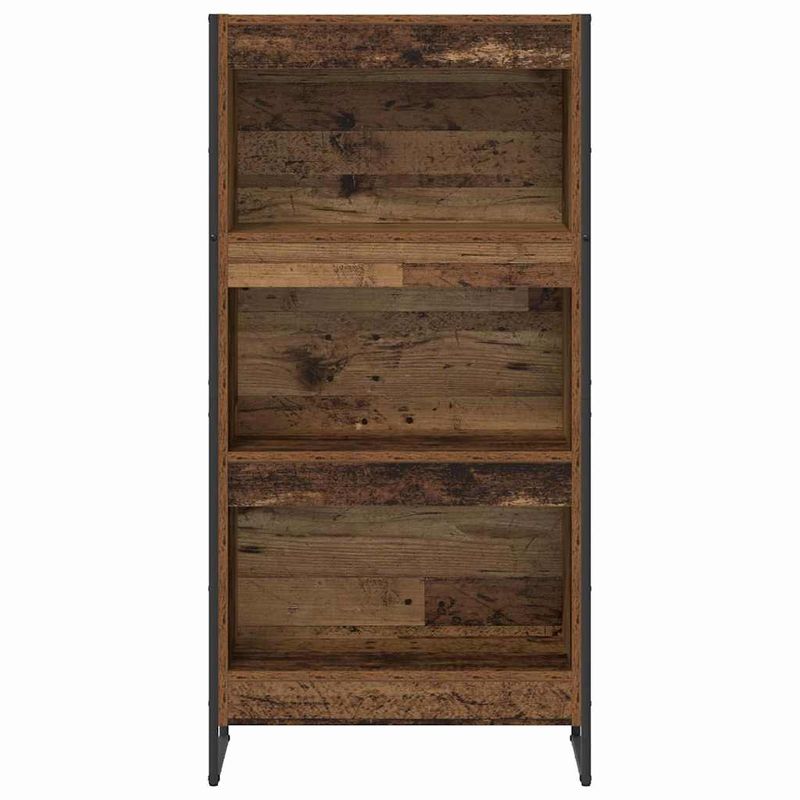 Casa si Gradina - Mobilier - Biblioteci si rafturi - Biblioteci - Dulap pentru carti Lemn Vechi 80 x 30 x 155 cm Lemn compozit - Infinity.ro