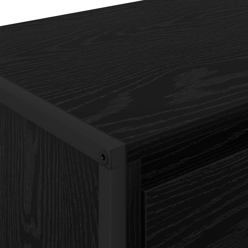 Casa si Gradina - Mobilier - Comode si corpuri - Comode - Cabinet TV Stejar Negru 100 x 36 x 49,5 cm Lemn compozit - Infinity.ro