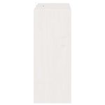 Casa si Gradina - Mobilier - Biblioteci si rafturi - Rafturi - Raft pentru vin 2 pcs Alb 62 x 25 x 62 cm Lemn de pin masiv - Infinity.ro