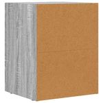 Casa si Gradina - Mobilier - Comode si corpuri - Noptiere - Noptiera 2 pcs Gri Sonoma 40 x 35 x 50 cm Lemn compozit - Infinity.ro