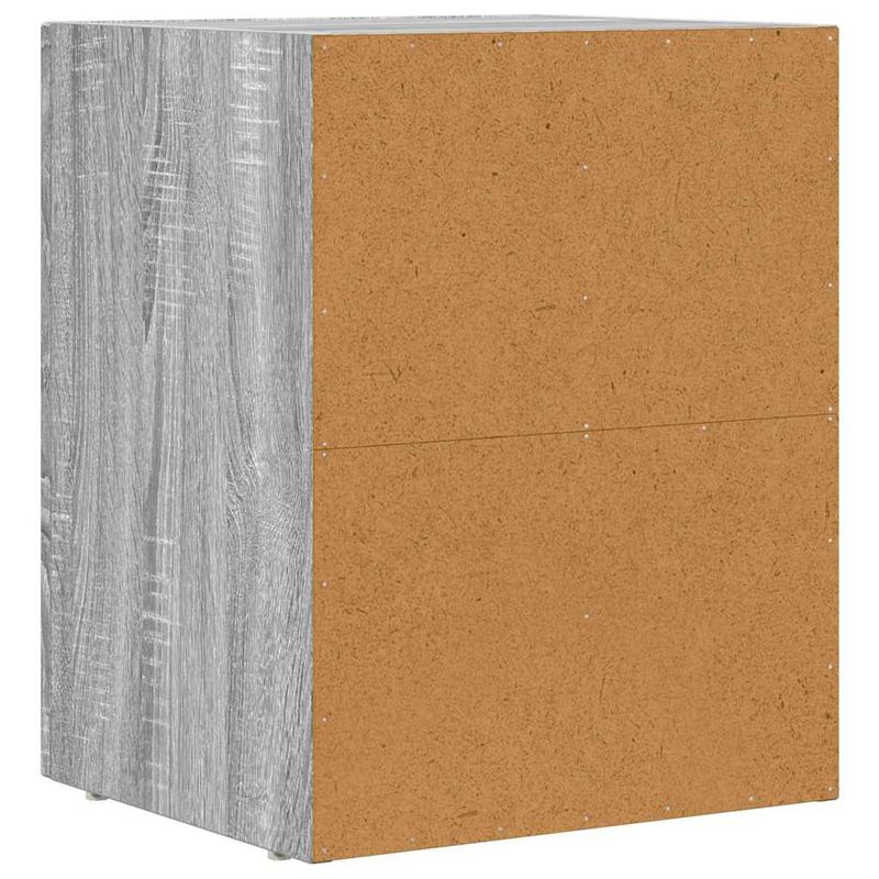 Casa si Gradina - Mobilier - Comode si corpuri - Noptiere - Noptiera 2 pcs Gri Sonoma 40 x 35 x 50 cm Lemn compozit - Infinity.ro