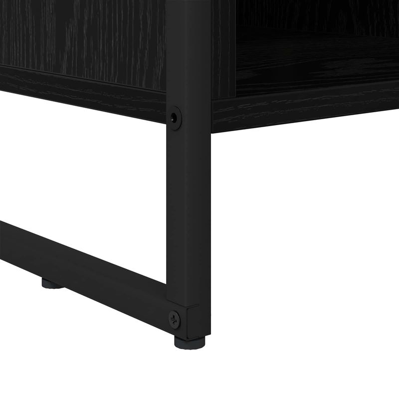 Casa si Gradina - Mobilier - Comode si corpuri - Comode - Cabinet TV Stejar Negru 100 x 36 x 49,5 cm Lemn compozit - Infinity.ro