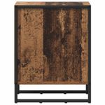 Casa si Gradina - Mobilier - Comode si corpuri - Noptiere - Noptiera 2 pcs Lemn Vechi 39,5 x 30 x 50 cm Lemn compozit - Infinity.ro