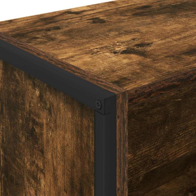 Casa si Gradina - Mobilier - Biblioteci si rafturi - Biblioteci - Dulap pentru carti Stejar fumuriu 80 x 30 x 155 cm - Infinity.ro