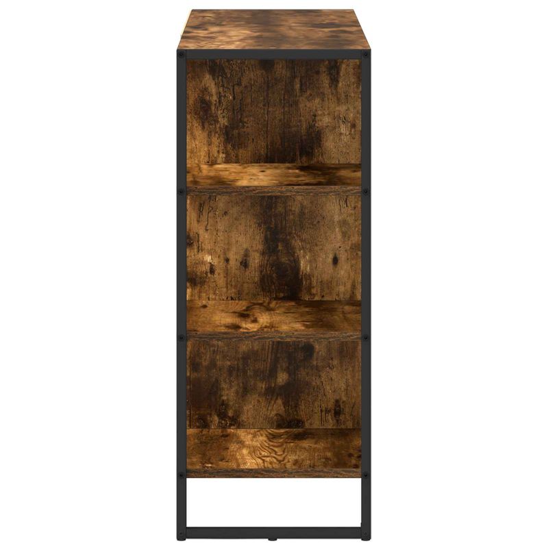 Casa si Gradina - Mobilier - Comode si corpuri - Comode - Dulap lateral Stejar fumuriu 96.5 x 30 x 75 cm Lemn compozit - Infinity.ro