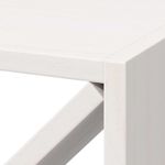 Casa si Gradina - Mobilier - Biblioteci si rafturi - Rafturi - Raft pentru vin 2 pcs Alb 62 x 25 x 62 cm Lemn de pin masiv - Infinity.ro
